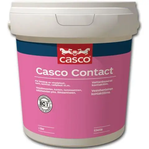 Casco Contact Kontaktlim vesiohenteinen 1 l