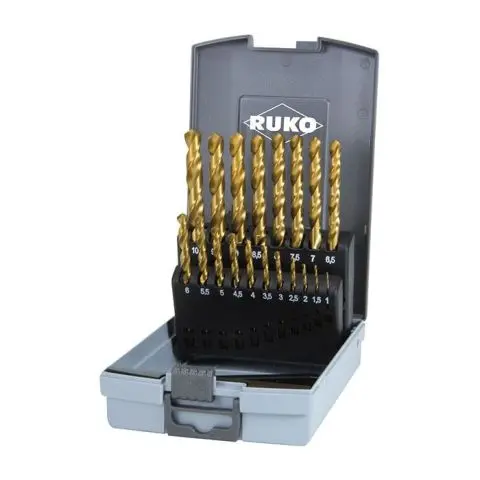 Ruko 250214TRO Borsett 1–10 mm, 19 deler