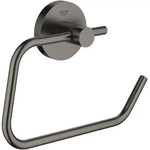 Grohe Essentials Toalettrullholder uten lokk Hard Graphite