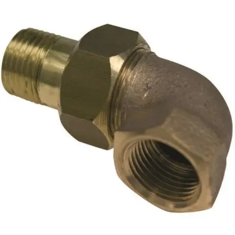 TA 50014025 Radiatorkobling gul, G25