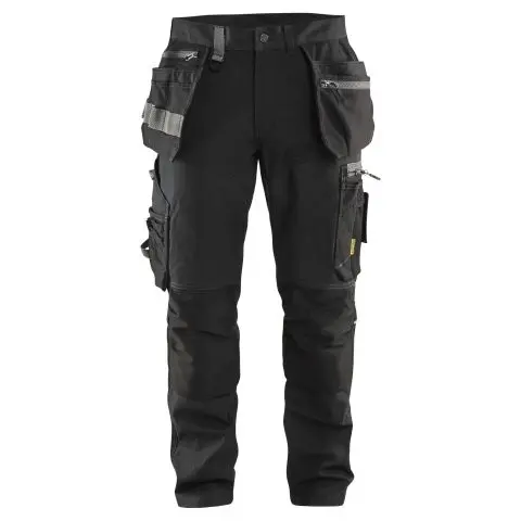 Blåkläder 159913439900D120 Håndverksbukse med stretch, svart Svart