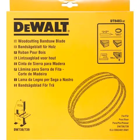 Dewalt DT8483 Figursagblad