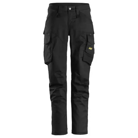 Snickers Workwear 6703 AllroundWork Arbeidsbukse stretch, dame, svart Svart