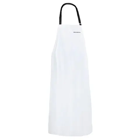 Grundéns 70076-100-0037 Bris Forkle hvit, vanntett, holdbar 130 cm