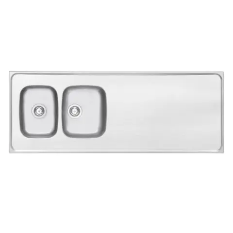 Contura H 1600 Oppvaskbenk vendbar, 1600 mm 1600 x 635 x 40 mm