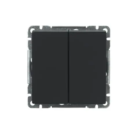 ABB Impressivo 1065UC-885 Strømbryter matt svart Kronebryter
