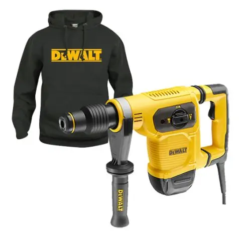 Dewalt D25481K Kombihammer genser i størrelse L, 1050 W