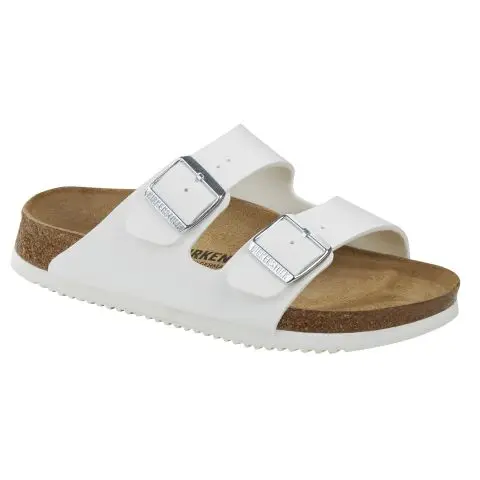 Birkenstock Arizona 101822137 Yrkessandal hvit, smal lest 37