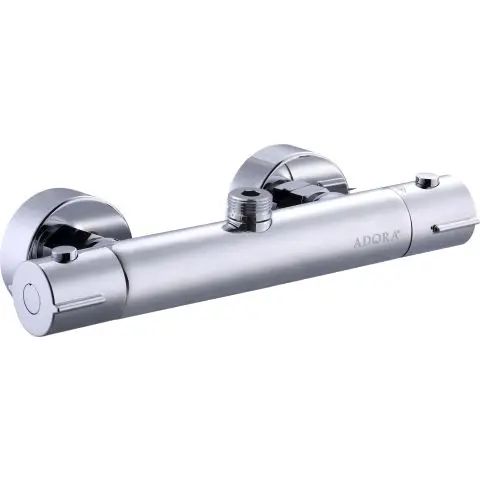 Adora Exigo UP 160 Dusjbatteri 160 c/c, krom, 1/2" og 3/4" (opp)