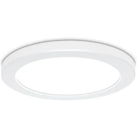 Aneta Lighting ECO Light 71227-70 Plafond Ø220x18 mm, hvit