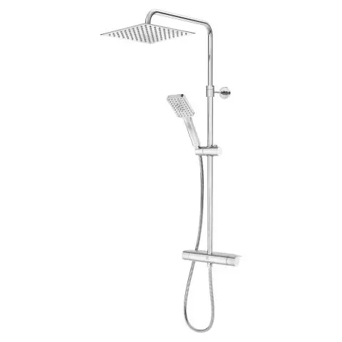 Gustavsberg GB41208435 Takdusj 160 c/c, kvadrat Krom