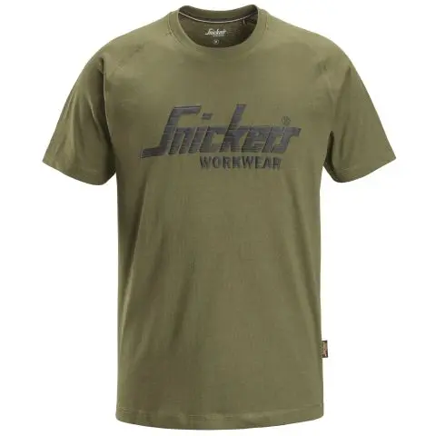 Snickers Workwear 2590 T-skjorte grønn Grønn