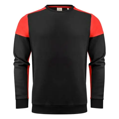 Printer Prime Crewneck Genser Svart;Rød
