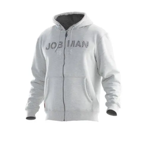 Jobman 5154 Hettegenser lysegrå/mørkegrå Lysegrå/Mørkegrå