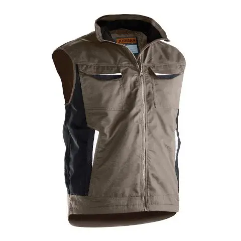 Jobman 7517 Vest khaki, fôret Khaki