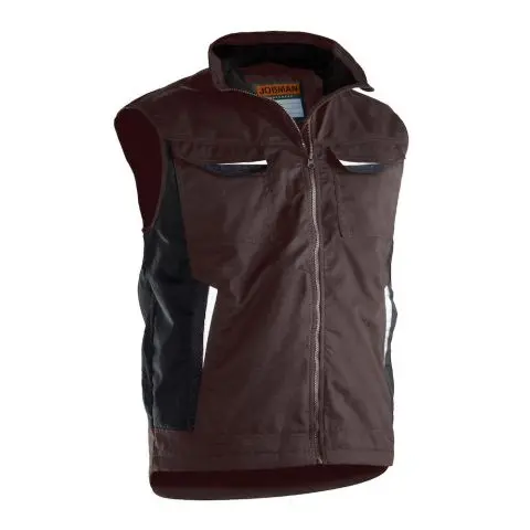 Jobman 7517 Vest brun, fôret Brun
