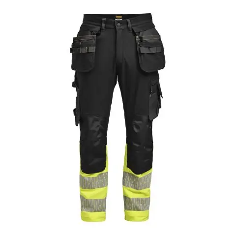 Jobman 2372 Arbeidsbukser gul, advarsel D44