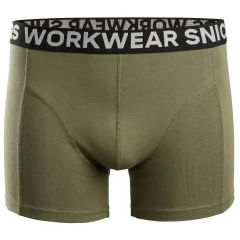 Snickers Workwear 9436-9531 Undertøy marineblå/khaki grønn, 2-pakning XS