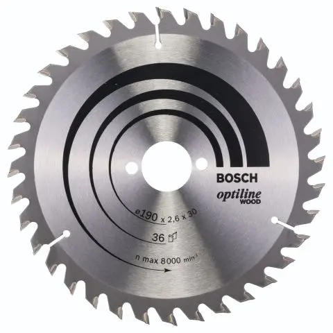 Bosch Optiline Wood Sirkelsagklinge 30 mm