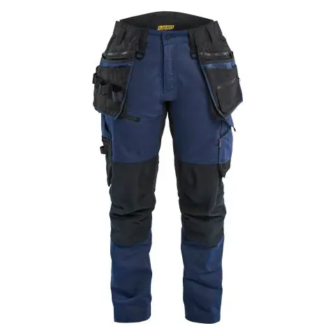 Blåkläder 717011498699C34 Arbeidsbukse marineblå/svart Marineblå/svart