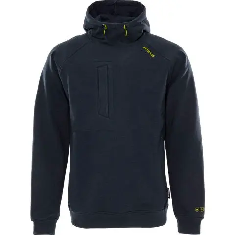 Fristads 7181 MFRN Hettegenser marineblå, flammehemmende 3XL