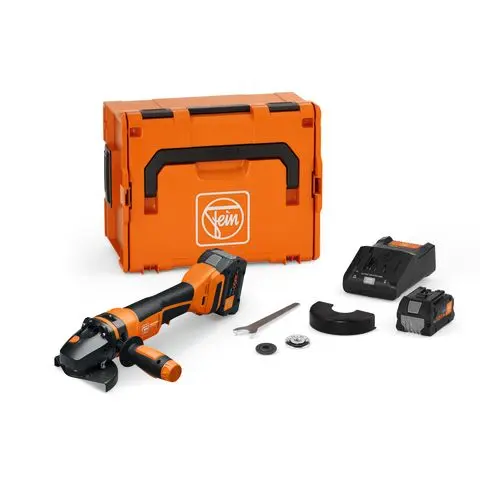Fein CCG18125BL SEC Vinkelsliper med batteri og lader