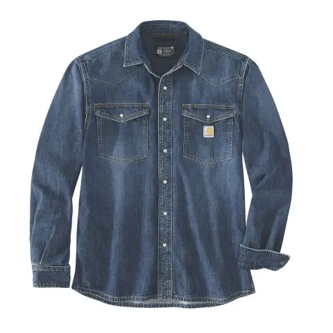 Carhartt 106429HK3 Skjorte blå M