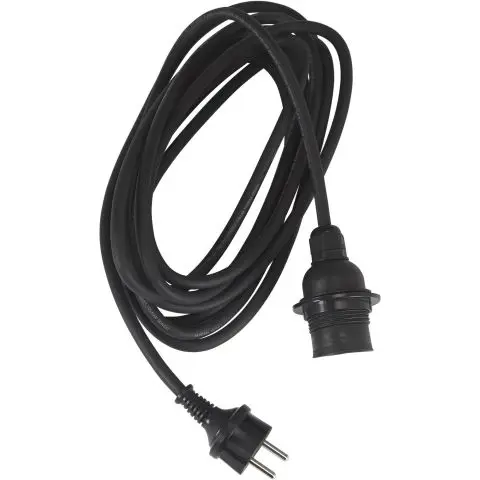 PR Home Flex Out 1212503 Lampeoppheng 2,5 m, svart