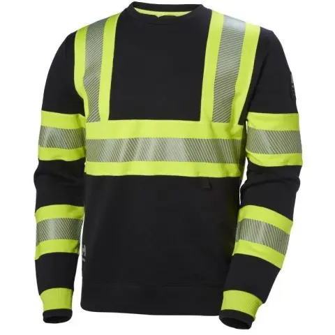 Helly Hansen Workwear ICU 79272-369 Genser varsel, svart/gul Hi-Vis Gul