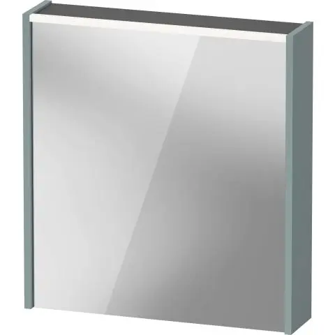 Duravit D-Code Speilskap 650x148x700, høyreåpnet Fjordgrønn