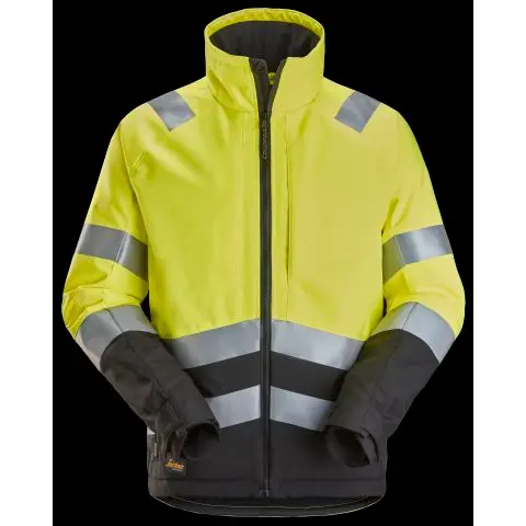 Snickers Workwear 1153-6604 Vinterjakke varsel, gul/svart S