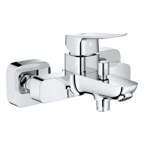 Grohe Dice Badekarsbatteri spak opp, krom