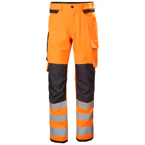 Helly Hansen Workwear 77342-269-D112 Varselbukse Oransje/Svart