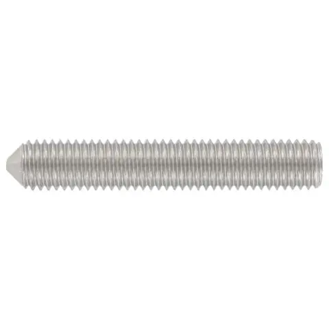 Schäfer & Peters 402723 35 Stoppskrue M3 MS6SS A2, ISO 4027 (DIN 914) M3 x 35 mm, 200-pakning