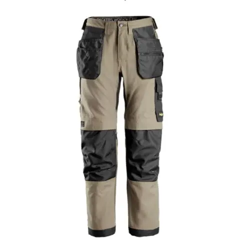 Snickers Workwear 6224 AllroundWork Arbeidsbukse khaki/svart Khaki/svart