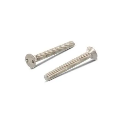 Schäfer & Peters 910326 35 Sikkerhetsskrue med tohullsdrift, forsenket hode, M6 M6 x 35 mm, 100-pakning