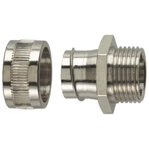 Hellermann Tyton 166-30326 Metallkobling SSC-FM, fast, utvendig gjenge Nominell Ø 32 mm