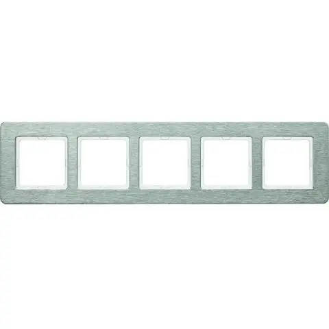 Hager 10256083 Dekkramme Q.7, for horisontal montering 5 rom