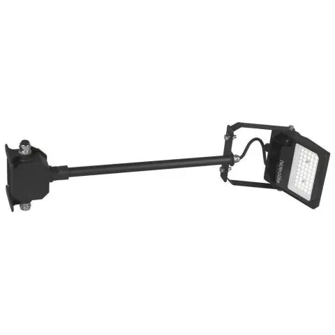 Hide-a-Lite Scout G2 7768006 Lyskaster svart, 4000 K Asym, inkl. arm 4250 lm, XS, 0,5 m