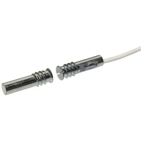 Alarmtech MC 246-10 Magnetkontakt 1 vekslingskontakt 10 m kabel