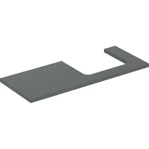 Geberit ONE 505.325.00.3 Benkeplate 120 cm Lava