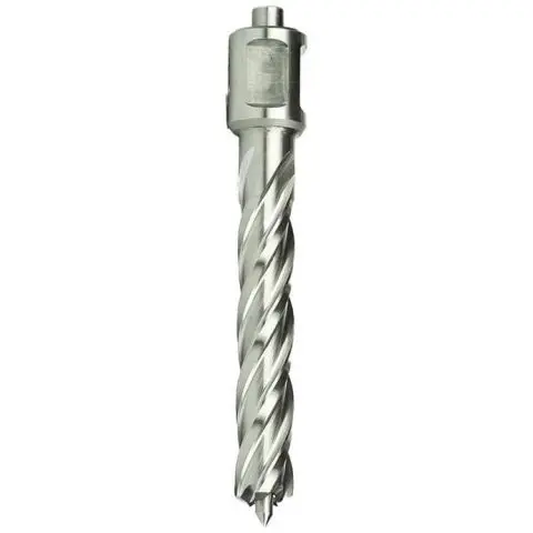 Euroboor HCY.160 Kjernebor HSS Weldon, 75 mm 16 mm