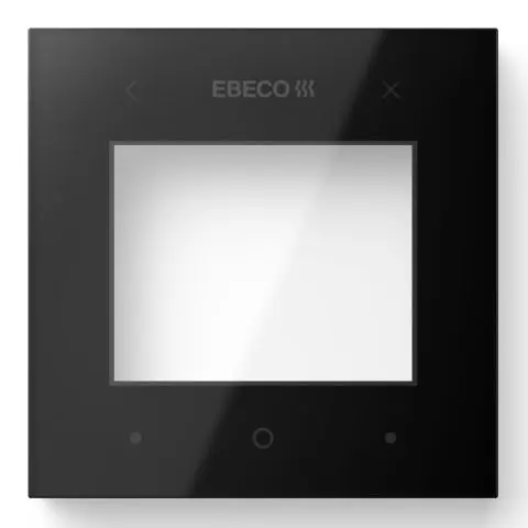 Ebeco EB-Therm 500 Dekkfront svart, for Elko Plus/RS
