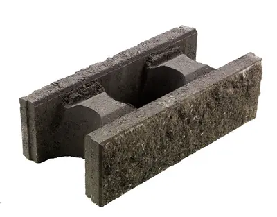Splittblokk Gråmix 50x25x15cm - Asak