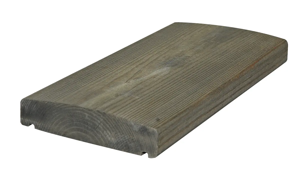 Furu 45x145 Altan Rund R Fjellgrå