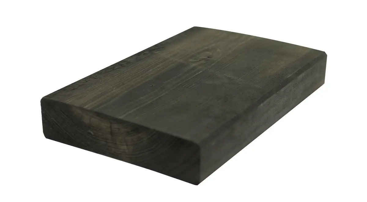 Furu 48x198 K-virke C-24 R Svart