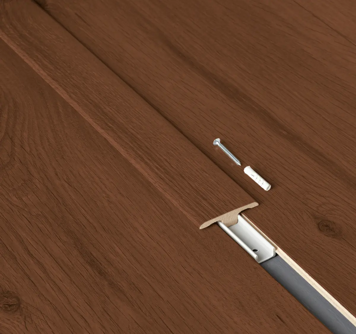 T-list Teak Brun 2,4m