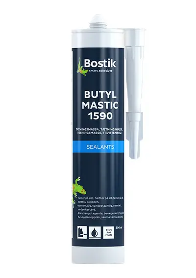 Fugemasse Butyl 1590 Sort 0,3 L
