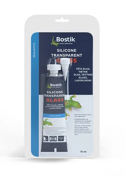 Silikon Glass Transparent 70 Ml