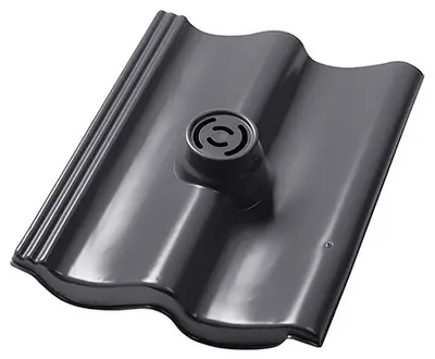Avløpsvent Pk Zanda Rød Ø110mm